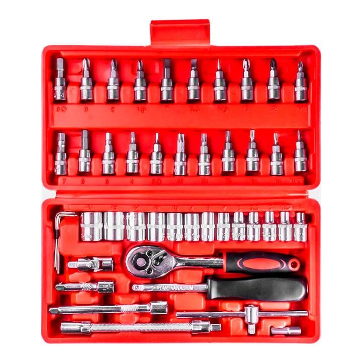 03136 AMiO Tool kit 1/4" 46 pcs.