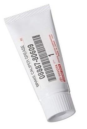 0888780609 Toyota Toyota grease for caliper guides, 50g