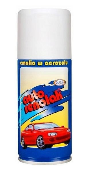 020102C Wesco Lacquer white 054 F-210 Auto-renolak, 150 ml