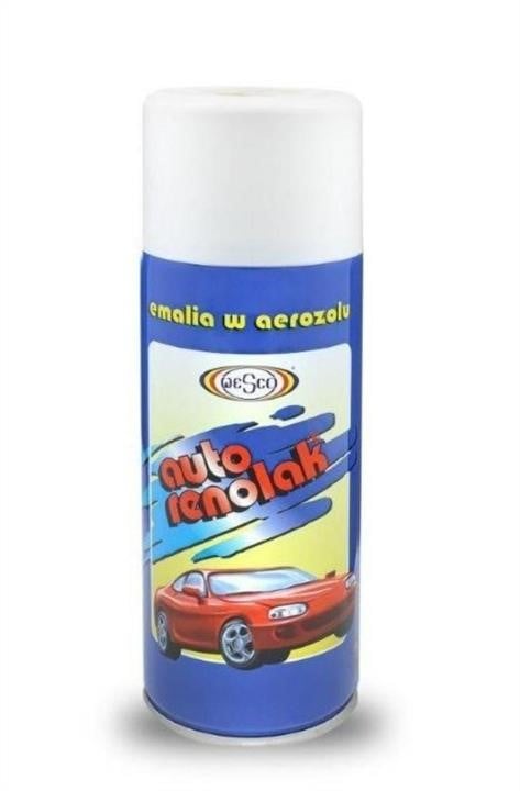 020902E Wesco Lacquer black matte Auto-renolak, 400 ml