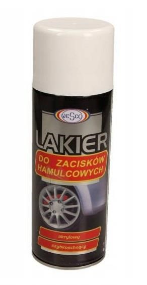 131000E Wesco Brake caliper lacquer white RAL9010, 400 ml