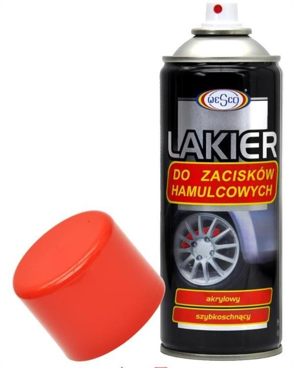 131002E Wesco Lacquer for brake calipers red RAL3001, 400 ml