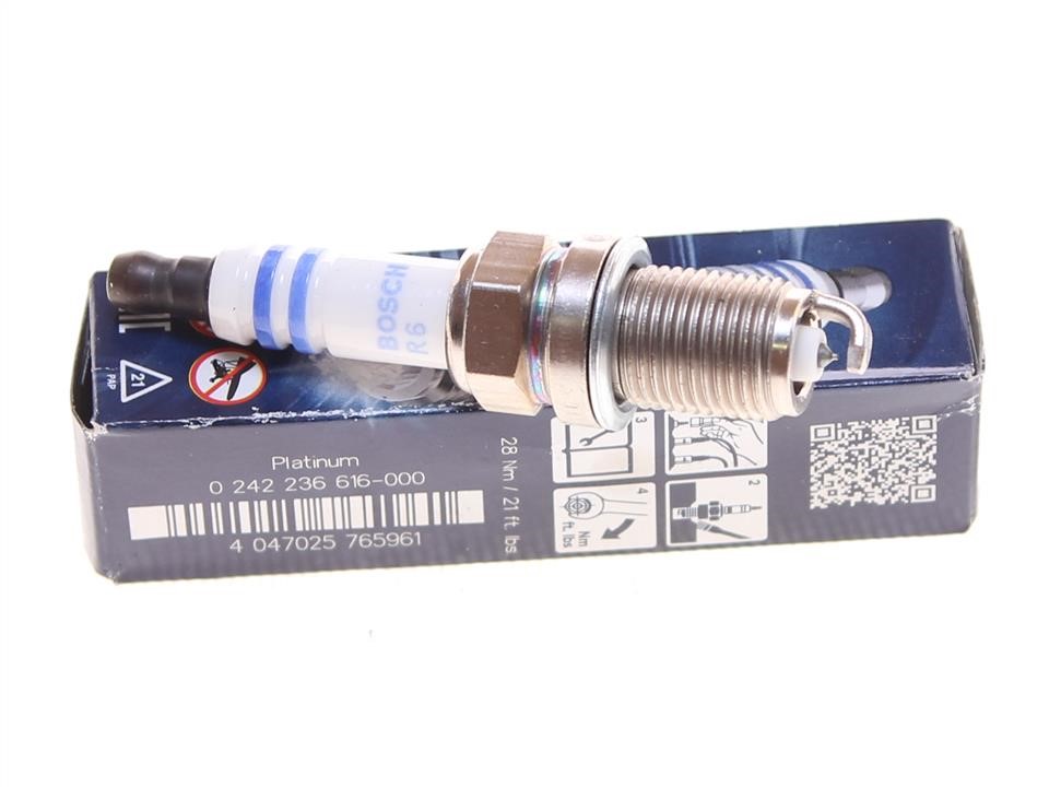 Bosch Spark plug Bosch Platinum Plus FR7DPP30X – price 20 PLN