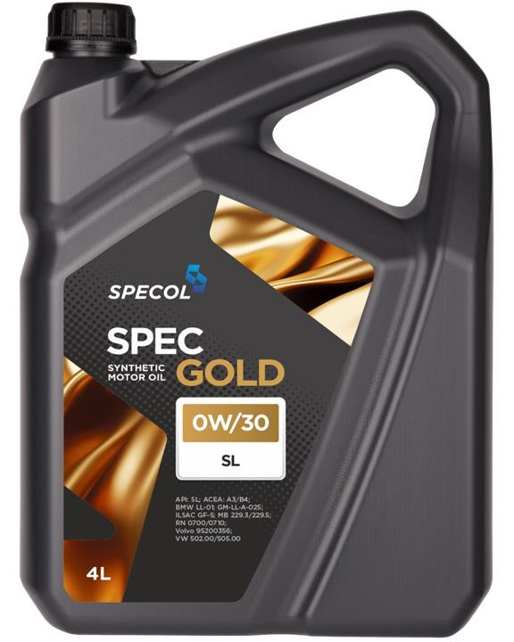 101777 Specol Engine oil SPECOL SPEC GOLD 0W-30, 4L