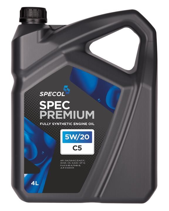 104852 Specol Engine oil SPECOL SPEC PREMIUM C5 5W-20, 4L