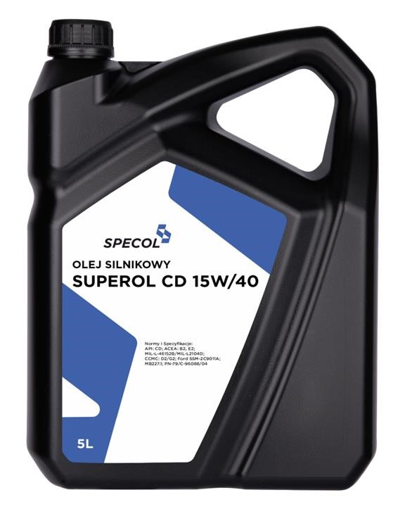 102709 Specol Engine oil SPECOL SUPEROL CD 15W-40, 5L