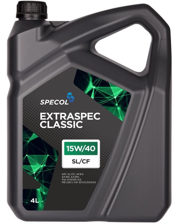 100858 Specol Engine oil SPECOL EXTRASPEC CLASSIC 15W-40, 4L