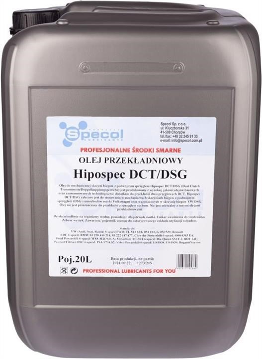 105853 Specol Transmission oil SPECOL HIPODSPEC DCT/DSG, 20L