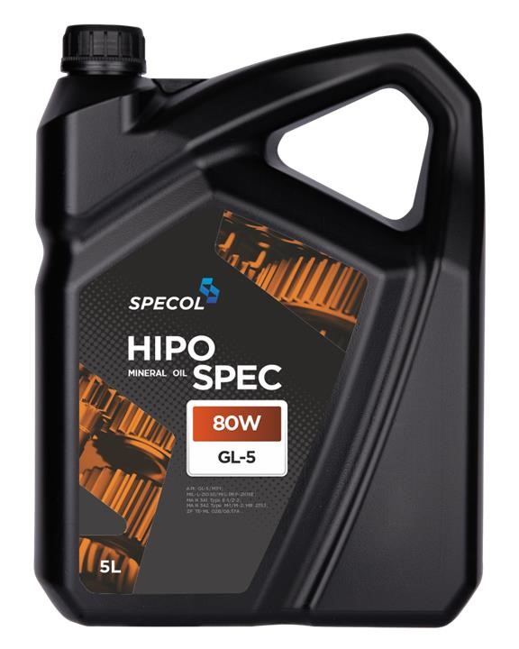100981 Specol Transmission oil SPECOL HIPOSPEC GL5 80W, 5L