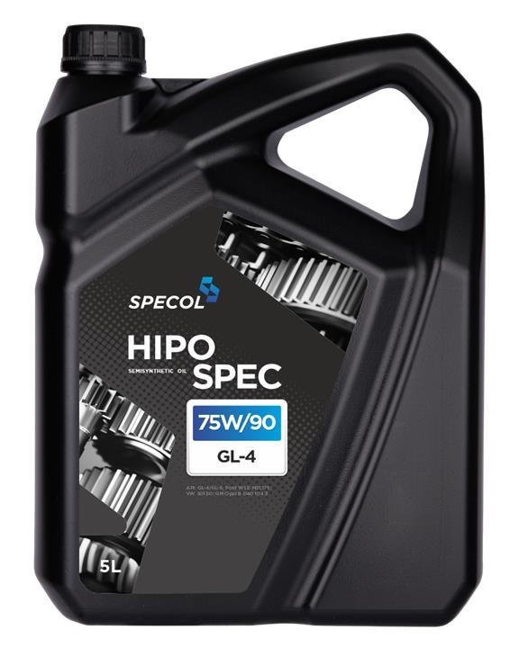 104017 Specol Transmission oil SPECOL HIPOSPEC SEMISYNT GL4 75W-90, 5L
