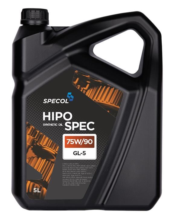 101035 Specol Transmission oil SPECOL HIPOSPEC SYNT GL5 75W-90, 5L
