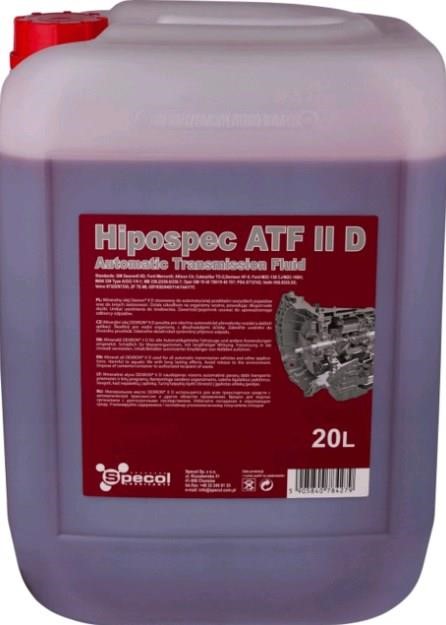 100919 Specol Transmission oil SPECOL HIPODSPEC ATF IID, 20L