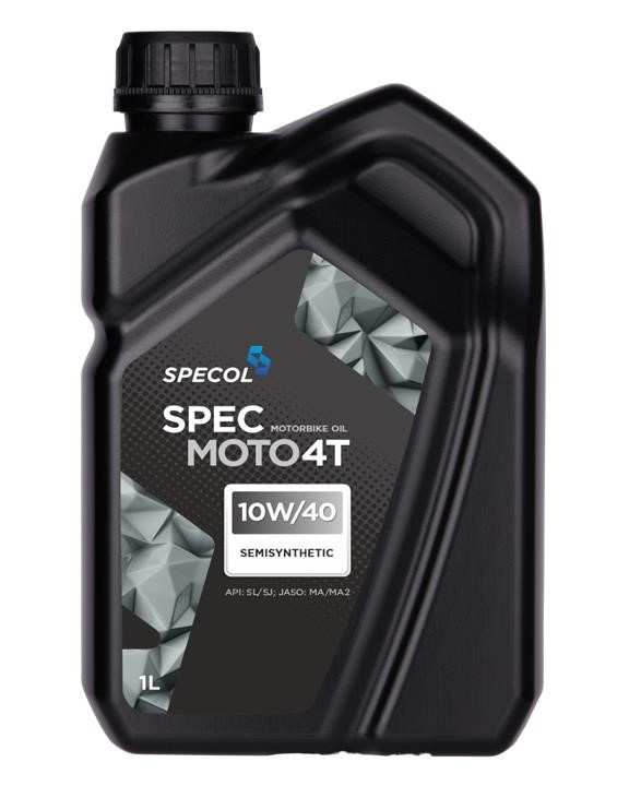 101933 Specol Engine oil SPECOL SPEC MOTO 4T SEMISYNTHETIC 10W-40, 1L