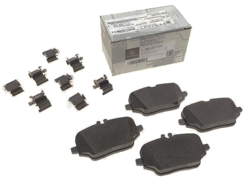 Disc brake pad set Mercedes GLE: A0004207103 Mercedes Brake pad set