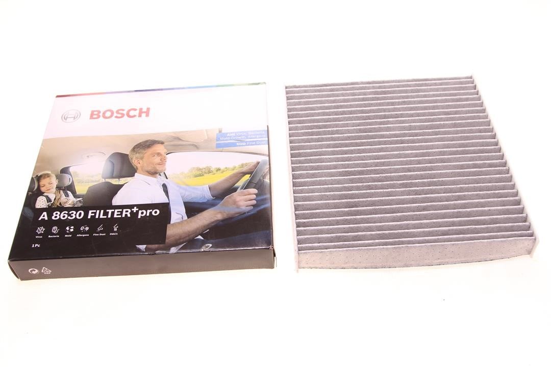 Cabin filter with antibacterial effect Bosch 0986628630
