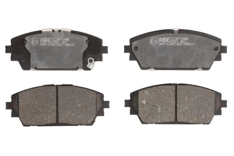 Mazda BDYG-33-28Z Front disc brake pads, set BDYG3328Z BDYG3328Z Mazda Front disc brake pads, set