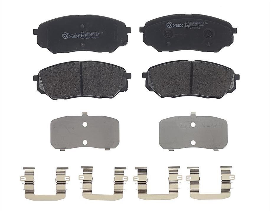 Hyundai/Kia 58101 S1A70 Front disc brake pads, set 58101S1A70 58101S1A70 Hyundai/Kia Front disc brake pads, set