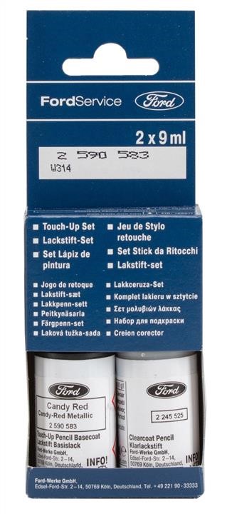 2590583 Ford Touch-up paint pencil Candy Red Metallic, 2x9 ml