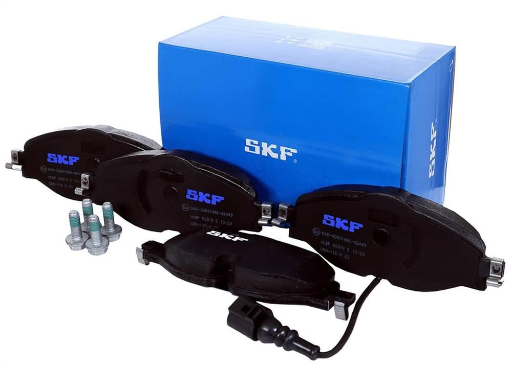 SKF VKBP 80018 E Brake pad set VKBP80018E VKBP80018E SKF Brake pad set
