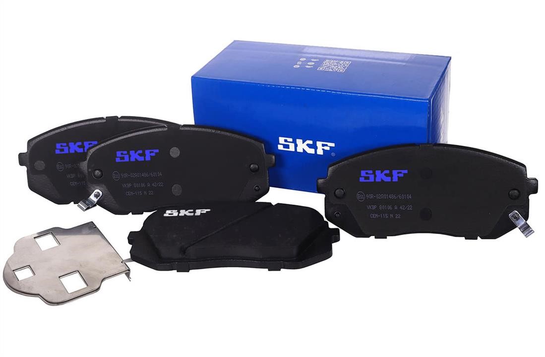 Brake pad KIA Ceres (Kia Ceres): VKBP80106A SKF Brake pad set