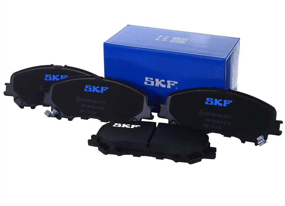 SKF VKBP 80108 A Brake pad set VKBP80108A VKBP80108A SKF Brake pad set