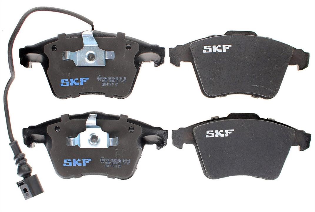SKF VKBP 80042 E Brake pad set VKBP80042E VKBP80042E SKF Brake pad set