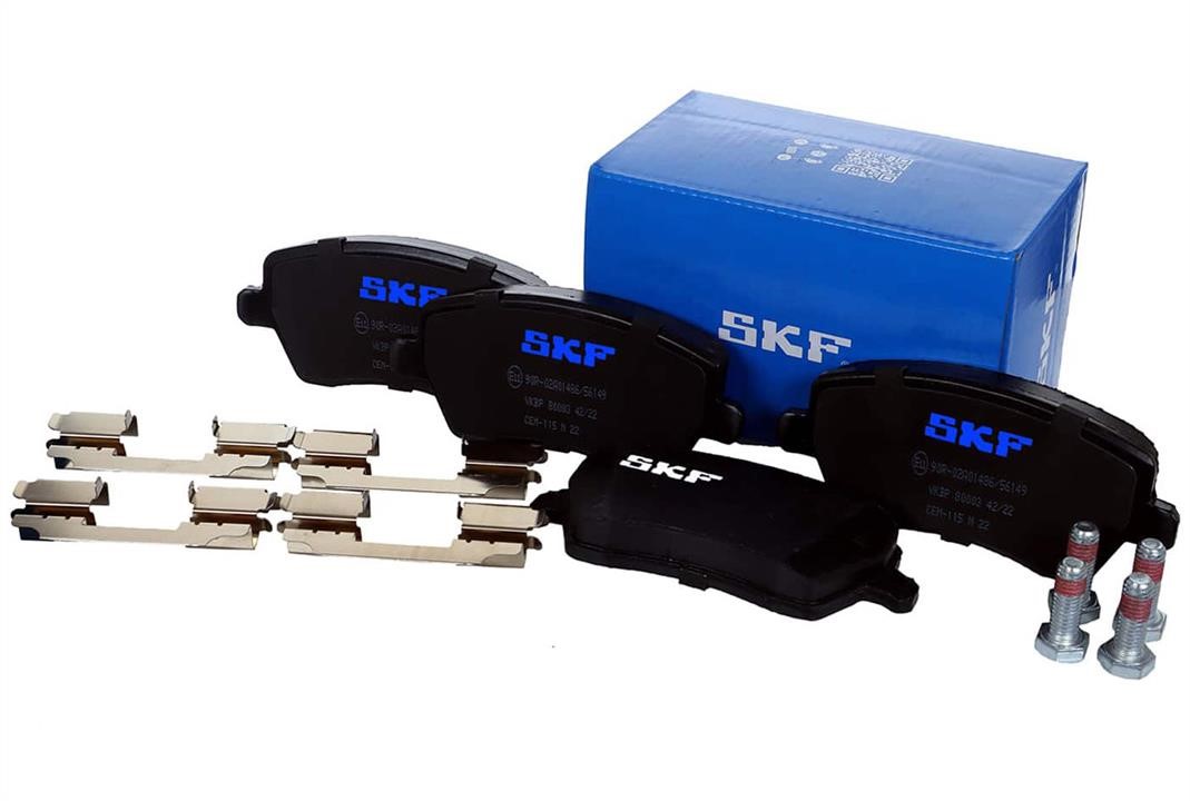 Brake pad Dacia Duster: VKBP80003 SKF Brake pad set