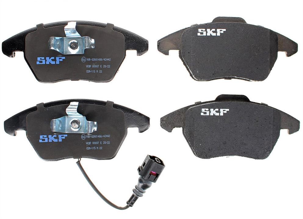SKF VKBP 80007 E Brake pad set VKBP80007E VKBP80007E SKF Brake pad set