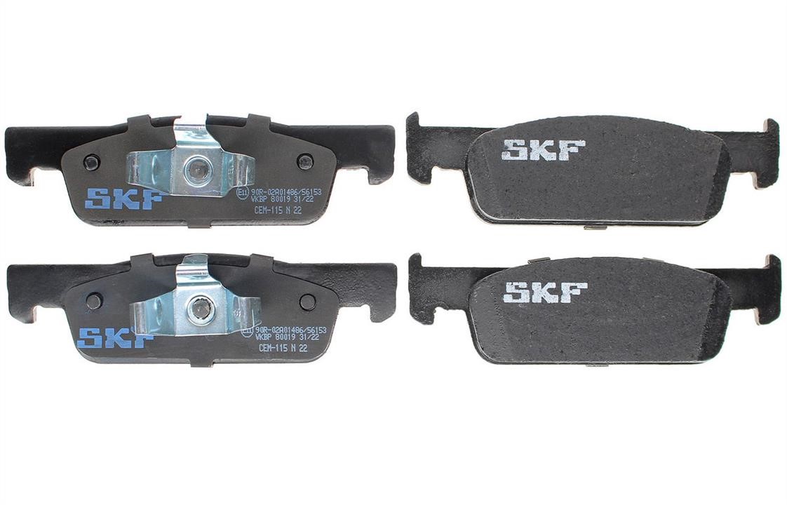 SKF VKBP 80019 Brake pad set VKBP80019 VKBP80019 SKF Brake pad set