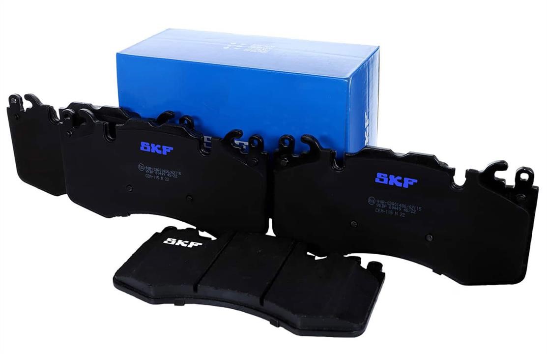 SKF VKBP 80449 Brake pad set VKBP80449 VKBP80449 SKF Brake pad set