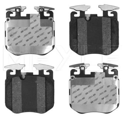 Brake pad kit BMW i4: 0252239220PD Meyle Brake pad set