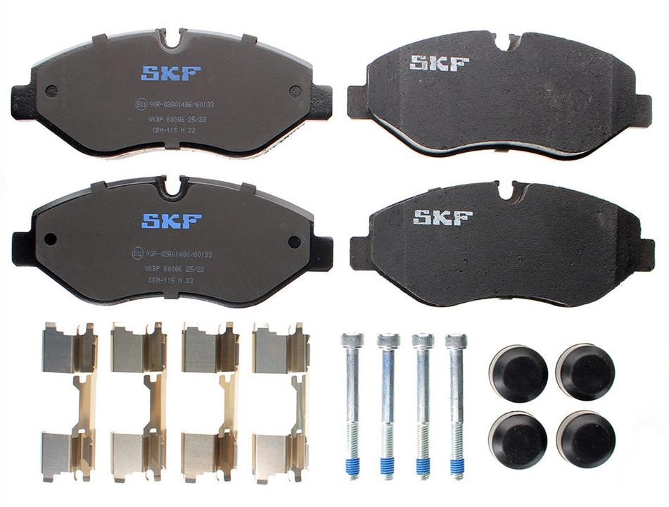 SKF VKBP 80006 Brake pad set VKBP80006 VKBP80006 SKF Brake pad set