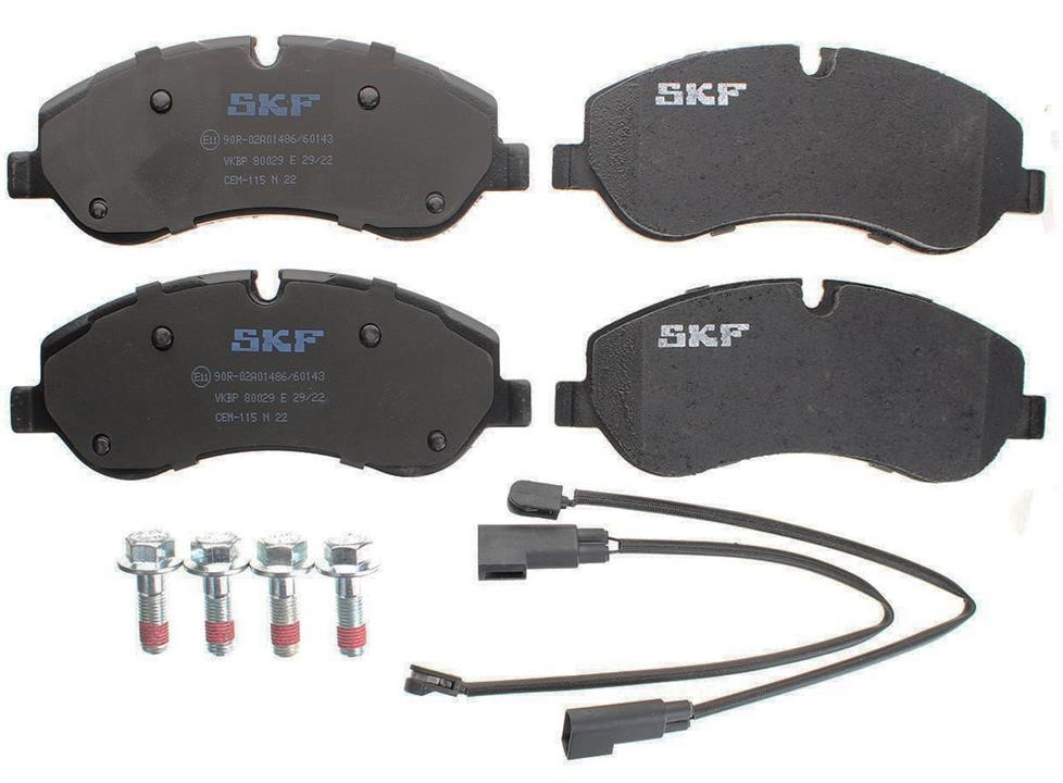 SKF VKBP 80029 E Brake pad set VKBP80029E VKBP80029E SKF Brake pad set