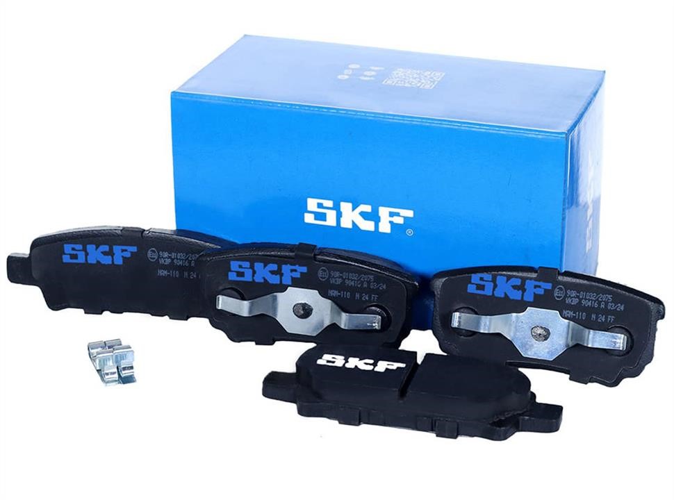Disc brake pad set Dodge Avenger: VKBP90416A SKF Brake pad set