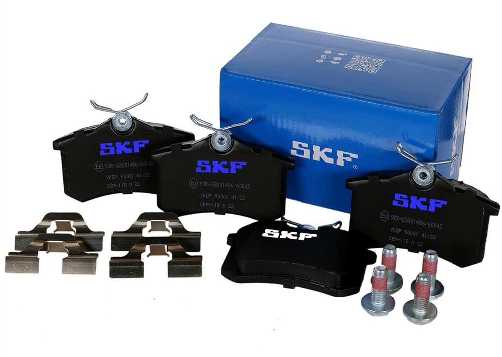 Brake pad kit Renault Wind: VKBP90001 SKF Brake pad set