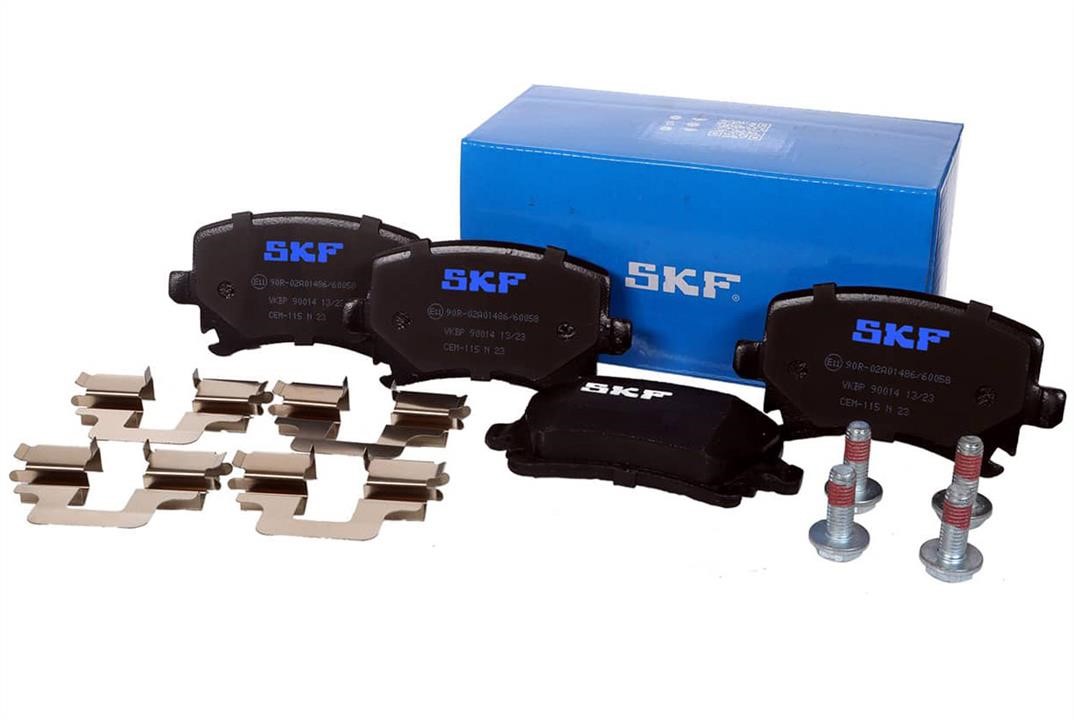 Brake pad kit Seat Exeo: VKBP90014 SKF Brake pad set