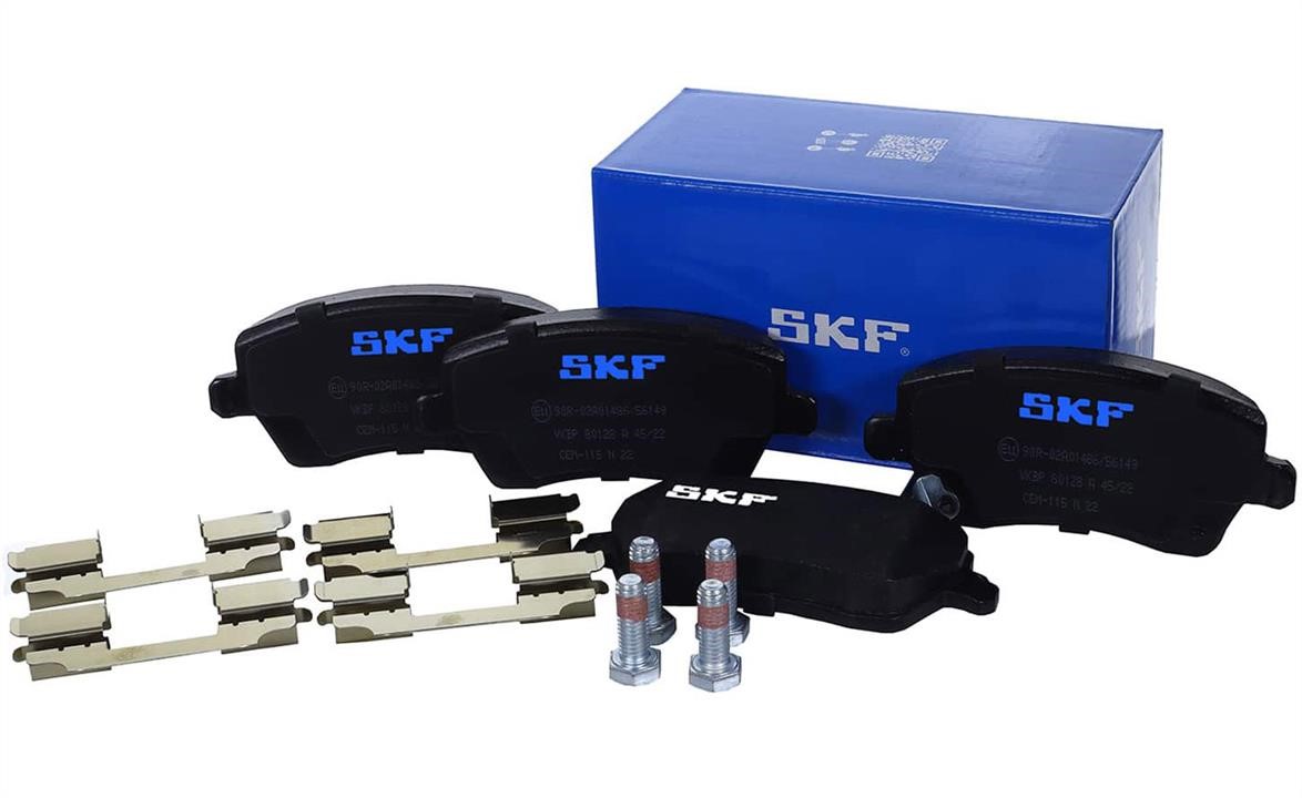 SKF VKBP 80128 A Brake pad set VKBP80128A VKBP80128A SKF Brake pad set