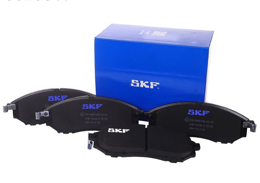 Brake pad kit Renault Koleos: VKBP80166A SKF Brake pad set