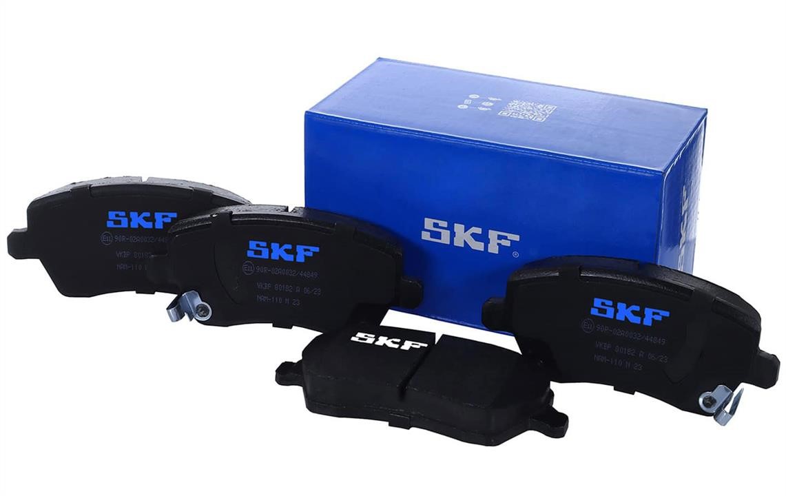 Brake pad Nissan Note: VKBP80182A SKF Brake pad set