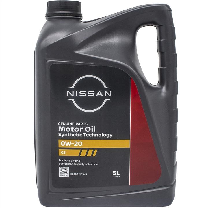 KE90090343 Nissan Engine oil Nissan 0W-20 C5, 5L