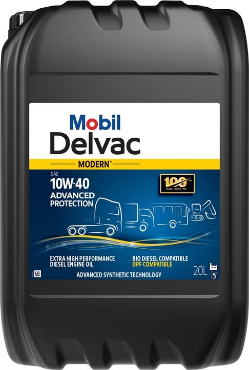 157068 Mobil Engine oil Mobil Delvac Modern Advanced Protection 10W-40, 20L