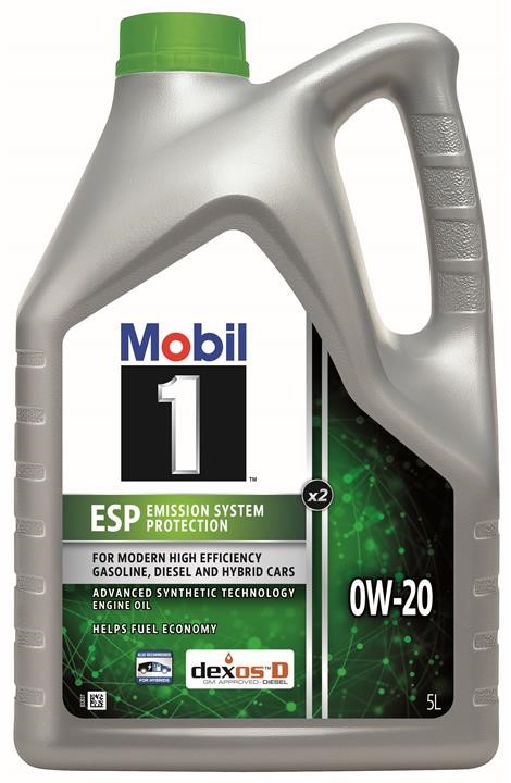 Engine oil MOBIL 1 ESP X2 0W-20, 5L Mobil MOB1ESPX20W205L