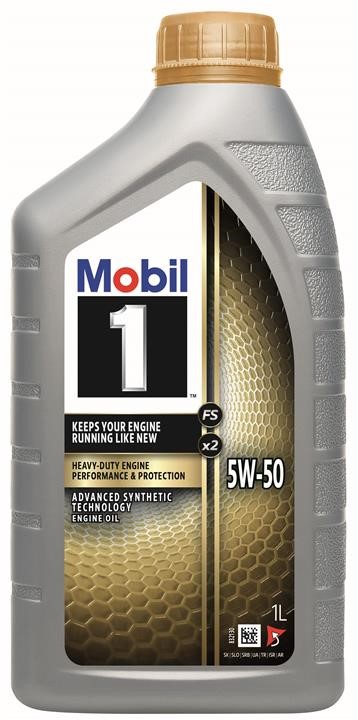 Engine oil MOBIL 1 FS X2 5W-50, 1L Mobil MOB1FSX25W501L