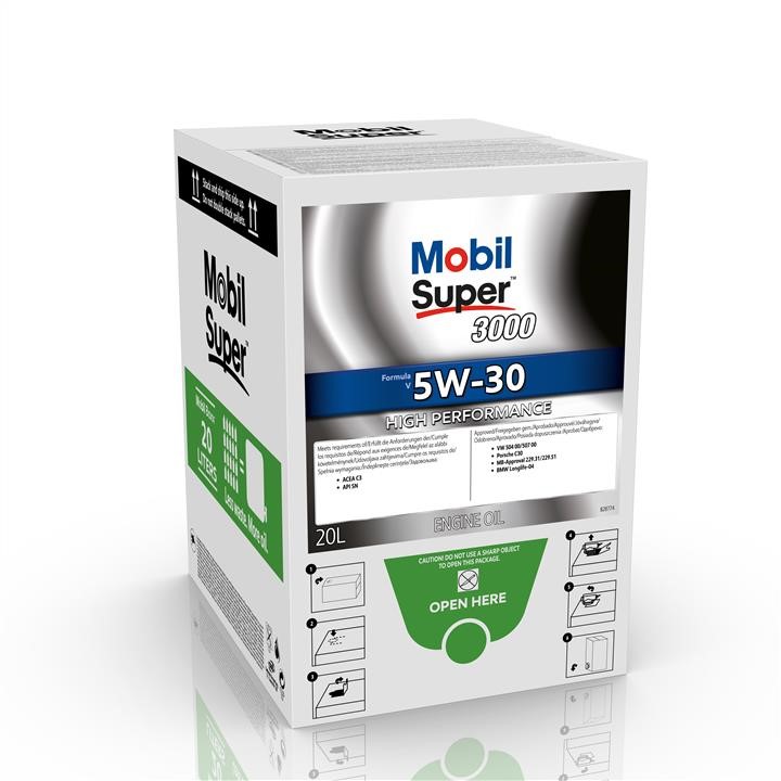 MOBSUP3000FV5W3020L Mobil Engine oil MOBIL SUPER 3000 Formula V 5W-30, 20L