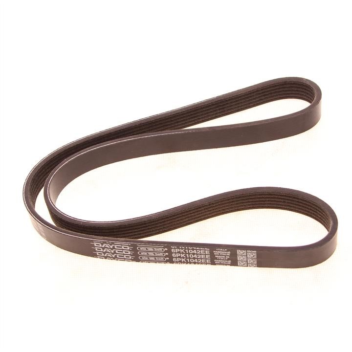 Aux belt Mazda 2: 6PK1042EE Dayco Poly-V belt