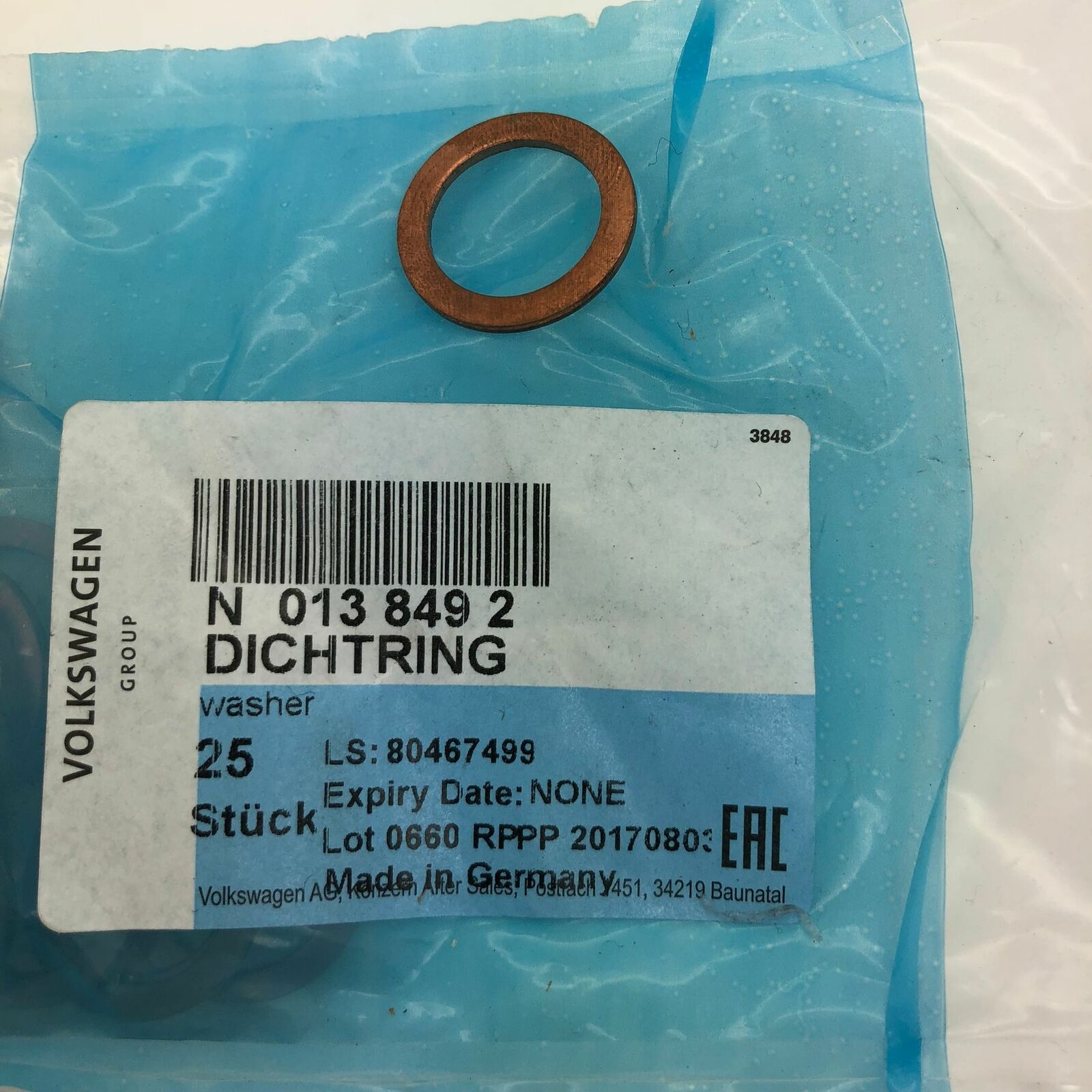 Buy VAG N 013 849 2 at a low price in United Arab Emirates!
