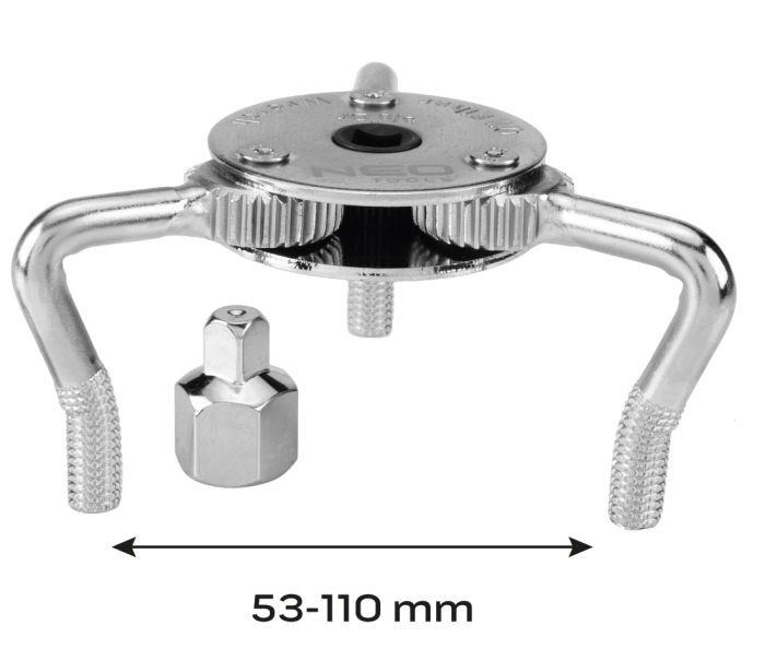 Oil filter wrench, working range 53-110 mm Neo Tools 11-237