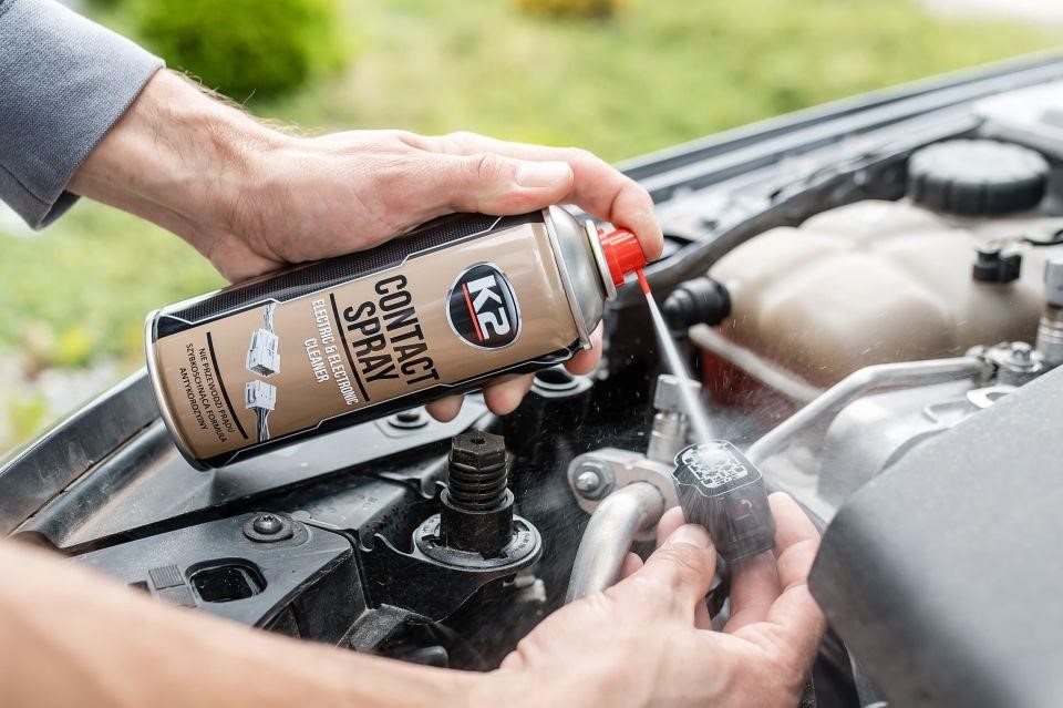 K2 Contact Spray Lubricant for Electrical Contacts, 400 ml K2 W125