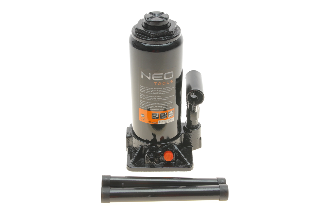 Jack, hydraulic bottle jack 10t, 230-456 mm Neo Tools 10-454