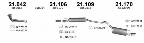 21170 Izawit End Silencer